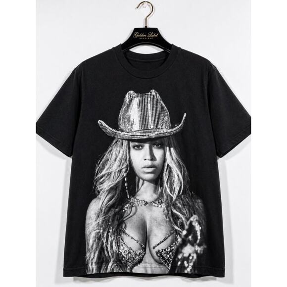 Beyoncé Tops - Beyonce Renaissance World Tour 2023 Official Cowgirl T-Shirt Small
